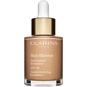 Podkłady do twarzy - Clarins Skin Illusion Natural Hydrating Foundation SPF 15 108.5 Cashew Podkład 30ml - miniaturka - grafika 1
