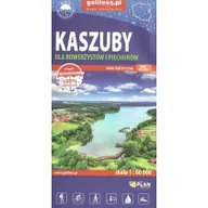 Atlasy i mapy - Plan Mapa tur. - Kaszuby dla rowerzystów i piechurów - miniaturka - grafika 1