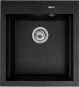 Zlewozmywaki - Pyramis Zlew SIROS 47x51,5) 1B czarny 70084301) 70084301 - miniaturka - grafika 1