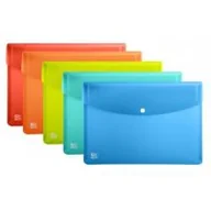 Teczki i skoroszyty - Oxford Teczka kopertowa A4 Urban przejrzysty 5 szt. - miniaturka - grafika 1