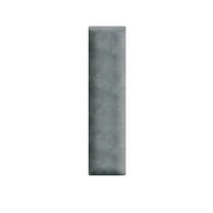 Meble modułowe i akcesoria - Panel ścienny 60 x 15 cm tapicerowany 3D Wezgłowie w kolorze stalowym - miniaturka - grafika 1
