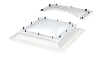 Velux ISJ 0102 – kopuła akrylowa dwuwarstwowa matowa do świetlika do płaskiego dachu ISJ 090090 0102 - Akcesoria do okien - miniaturka - grafika 1