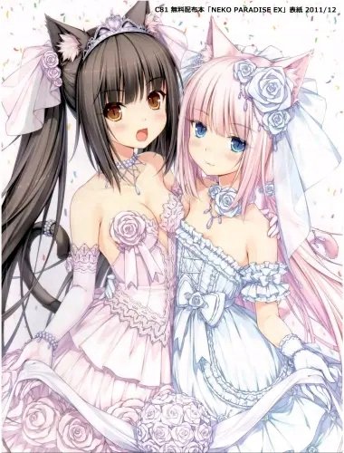 Plakat Anime Manga Nekopara np_108 A3 (custom)