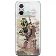 Etui i futerały do telefonów - Etui Boba Fett 001 Star Wars Nadruk pełny Biały Producent: Xiaomi, Model: REDMI 12C/ REDMI 11A - miniaturka - grafika 1