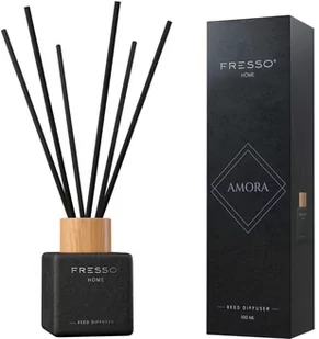Fresso Dyfuzor zapachowy z patyczkami Amora 100ml - Zapachy samochodowe - miniaturka - grafika 1