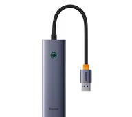 Huby USB - Baseus UltraJoy 4w1 B0005280A813-02 (szary) - miniaturka - grafika 1
