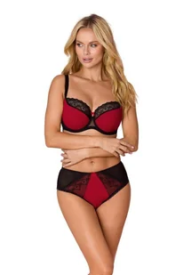 Biustonosz Soft Biustonosz Semi-Soft Model VB-453 Red/Black - Vena - 85G - Biustonosze - miniaturka - grafika 1
