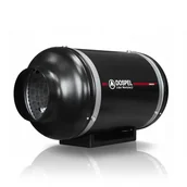 Wentylatory przemysłowe - Dospel Wentylator kanałowy TURBO-SILENT 160 Czarny 007-4316 - miniaturka - grafika 1