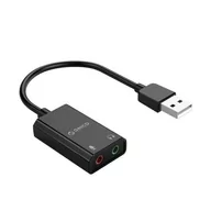 Adaptery i przejściówki - Zewnętrzna karta dźwiękowa USB ORICO 10cm - miniaturka - grafika 1