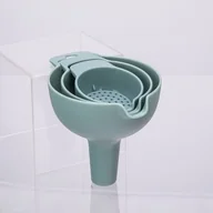 Pozostałe akcesoria kuchenne - Komplet lejków z sitkiem - miniaturka - grafika 1