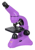 Mikroskopy i lupy - Mikroskop Levenhuk Rainbow 50L PLUS Amethyst\Ametyst - miniaturka - grafika 1