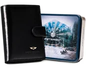 Portfele - Elegancki portfel skórzany dla mężczyzny skórzany - Peterson - miniaturka - grafika 1