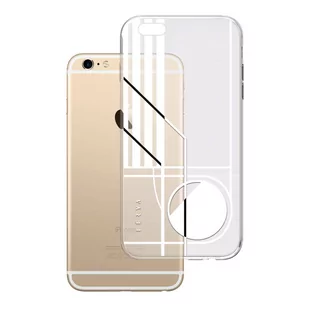 Apple iPhone 6 Plus/6s Plus Ferya Slim CASE CIRCLE White - Szkła hartowane na telefon - miniaturka - grafika 1