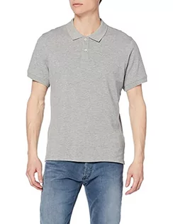 Koszulki męskie - Pepe Jeans Męska koszulka polo Vincent N, Szary (szary Marl), XL - grafika 1