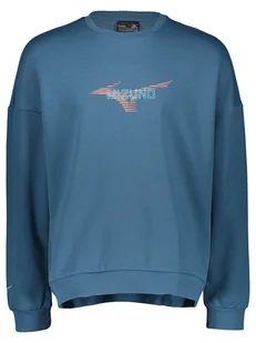 Mizuno Bluza w kolorze niebieskim - Bluzy męskie - miniaturka - grafika 1