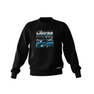 Odzież do sportów motorowych - Czarna bluza MITSUBISHI LANCER EVO VI-3XL - miniaturka - grafika 1