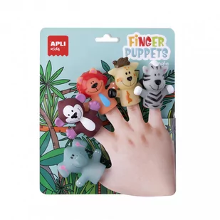 Pacynki na palce Apli Kids - Dżungla - Pacynki - miniaturka - grafika 1