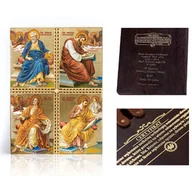 Ikony i obrazy sakralne - Ikona religijna czterech Ewangelistów - miniaturka - grafika 1