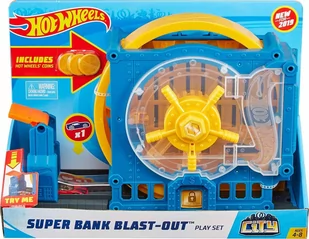 Mattel City. GBF96 Odjazdowy bank - Samochody i pojazdy dla dzieci - miniaturka - grafika 1