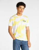 Koszulki męskie - LEE TIE DYE TEE MĘSKI T-SHIRT REGULAR FIT SUNBURST L61GFENN 112113856 - Lee - miniaturka - grafika 1