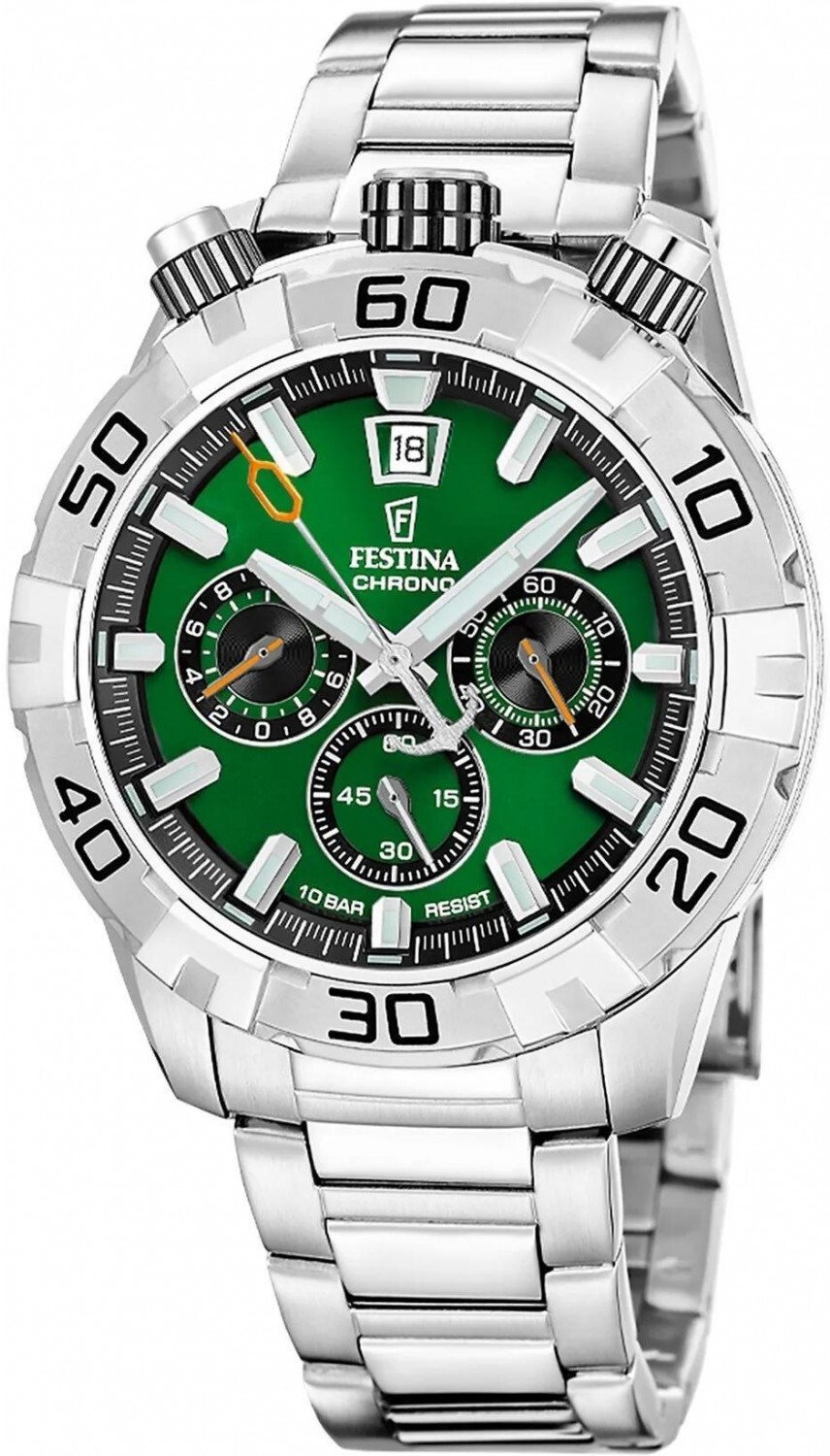 Zegarek męski Festina F20743-2 srebrny