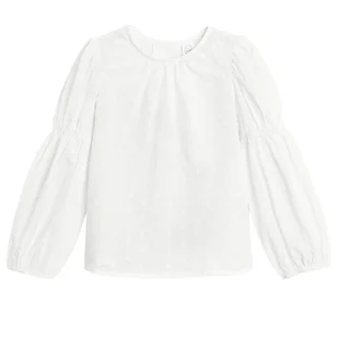 Cool Club, Bluzka dziewczęca z długim rękawem, biała - Bluzki dla dziewczynek - miniaturka - grafika 1