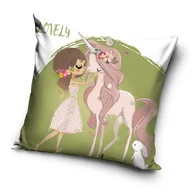 Poszewki na poduszki - Carbotex Poszewka Dekoracyjna Genua 30 Unicorn 40x40 1208383 - miniaturka - grafika 1