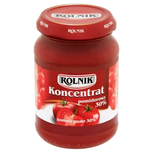 Rolnik Koncentrat pomidorowy 200 g - Koncentraty warzywne, przeciery - miniaturka - grafika 1
