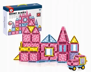 KLOCKI MAGNETYCZNE 60el DLA DZIECI KONSTRUKCYJNE 3D UKŁADANKA 156A - Układanki dla dzieci KLOCKI MAGNETYCZNE 60el DLA DZIECI KONSTRUKCYJNE 3D UKŁADANKA 156A - Układanki dla dzieci - miniaturka - grafika 1