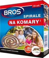 Zwalczanie i odstraszanie szkodników - Bros 10szt. spirale na komary citronella - miniaturka - grafika 1