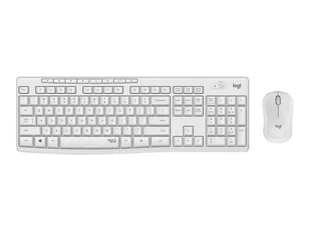 Logitech Klawiatura + mysz bezprzewodowa MK295 bia - Zestawy myszka + klawiatura - miniaturka - grafika 1