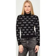 Swetry damskie - Michael Kors Półgolf | Slim Fit - miniaturka - grafika 1