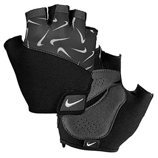 Nike Damskie rękawiczki Gym Elemental, czarne, L - Rękawiczki - miniaturka - grafika 1