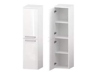 Słupek Łazienkowy Typu Loft ATHOS 35 2D L - Uchwyt Chromowany - Szafki łazienkowe - miniaturka - grafika 1