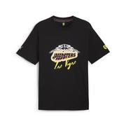 Koszulki męskie - Koszulka T-shirt męska czarna Las Vegas GP Scuderia Ferrari F1 2023 - miniaturka - grafika 1