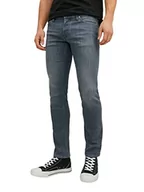 Spodenki męskie - Bestseller A/S Męskie spodnie jeansowe JJIGLENN JJJORIGINAL AM 862 NOOS, Grey Denim, 36/32, szary denim, 36W / 32L - miniaturka - grafika 1