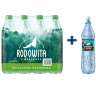Woda - Rodowita z Roztocza Woda mineralna delikatnie gazowana + Woda mineralna niegazowana Sport zestaw 13 x 600 ml - miniaturka - grafika 1