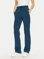Spodnie sportowe damskie - Guess Spodnie dresowe V3RB21 K7UW2 Niebieski Regular Fit - miniaturka - grafika 1