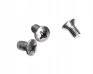 Śruby i nakrętki - M6x10 ŚRUBA STOŻKOWA KRZYŻAK łeb soczewkowy NIERDZEWNA A2 966 (10) - miniaturka - grafika 1