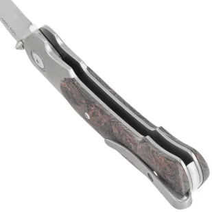 Nóż składany Viper Turn LE 103/300 Titanium/Dark Matter Copper Carbon Fiber, Bead Blasted M390 by Fabrizio Silvestrelli (V5986FCC) - Noże - miniaturka - grafika 5