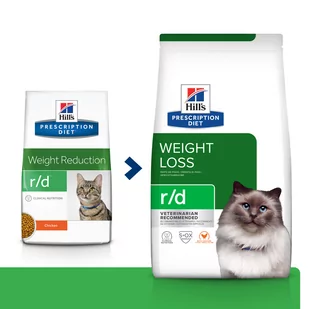 Hills Feline r/d 1,5 kg - Sucha karma dla kotów - miniaturka - grafika 1