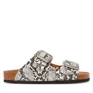 Klapki i japonki damskie - Klapki Grünland Enny CB0813 Biały - miniaturka - grafika 1