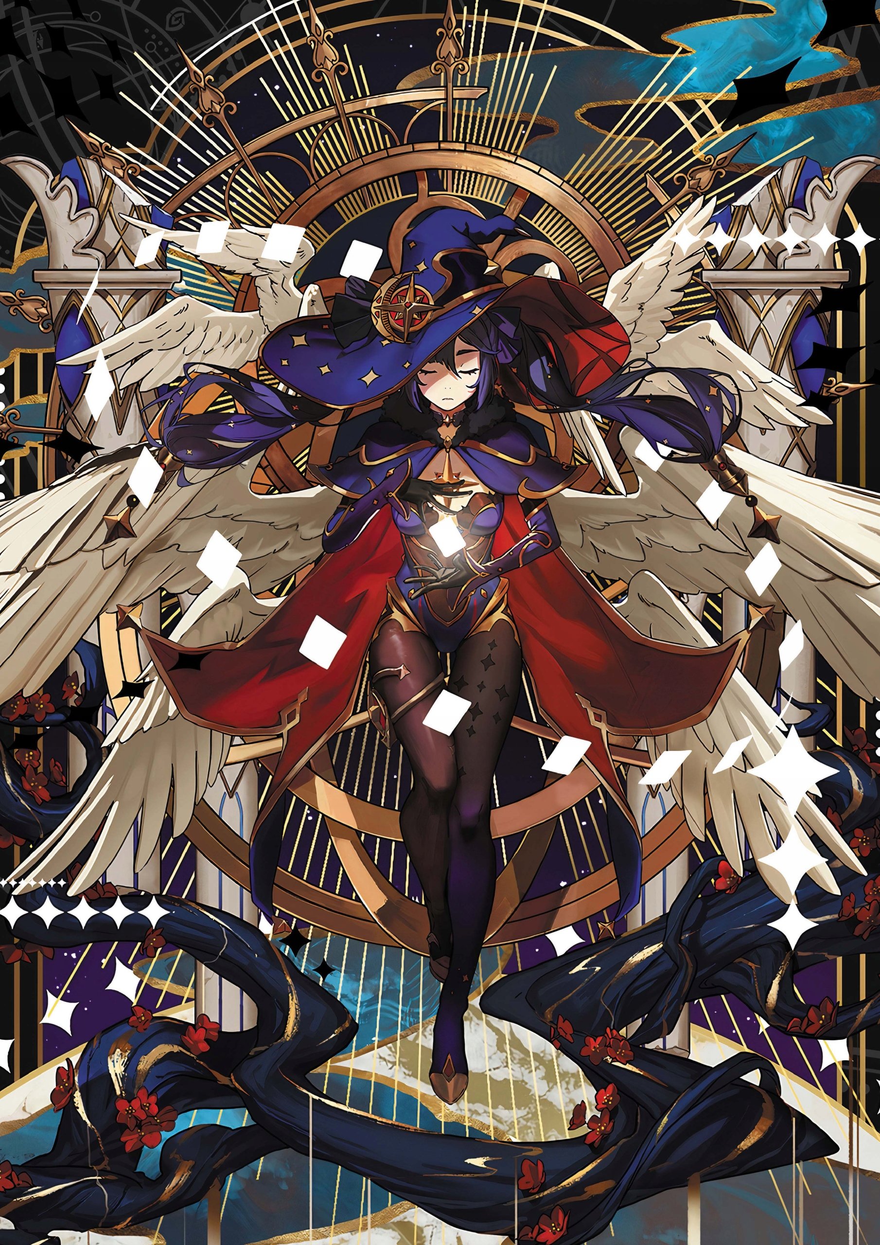 Plakat A2 Genshin Impact Mona