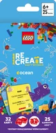 Książki edukacyjne - LEGO Recreate. Karty Wyzwań. Ocean - miniaturka - grafika 1
