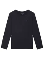 Bluzki damskie - Tommy Hilfiger Bluzka KB0KB04141 D Granatowy Long Sleeve - miniaturka - grafika 1