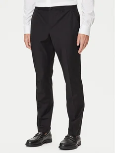 Guess Spodnie materiałowe M4YB01 WG9Z2 Czarny Regular Fit - Spodnie męskie - miniaturka - grafika 1