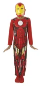 Stroje karnawałowe - Arpex, Strój z maską Iron Man, Czerwony, rozm. 98-116 - miniaturka - grafika 1