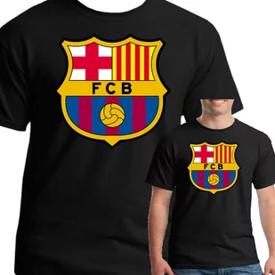 Koszulka Fc Barcelona Prezent Xxl 0222 Czarna - Koszulki męskie - miniaturka - grafika 1