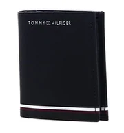 Portfele - Tommy Hilfiger Męskie portfele TH Central Smooth, potrójnie składane, niebieski (Space Blue), OS, niebieski (Kosmiczny Błękit) - miniaturka - grafika 1