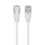 Kable komputerowe i do monitorów - Ubiquiti UACC-Cable-Patch-EL-C6A-0.15M-W-24 kabel sieciowy Półprzezroczysty, Biały 0,15 m Cat6a - miniaturka - grafika 1